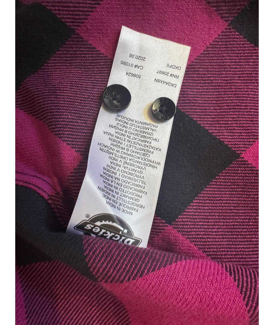 VANS Фиолетовая хлопковая кэжуал рубашка, фото 3