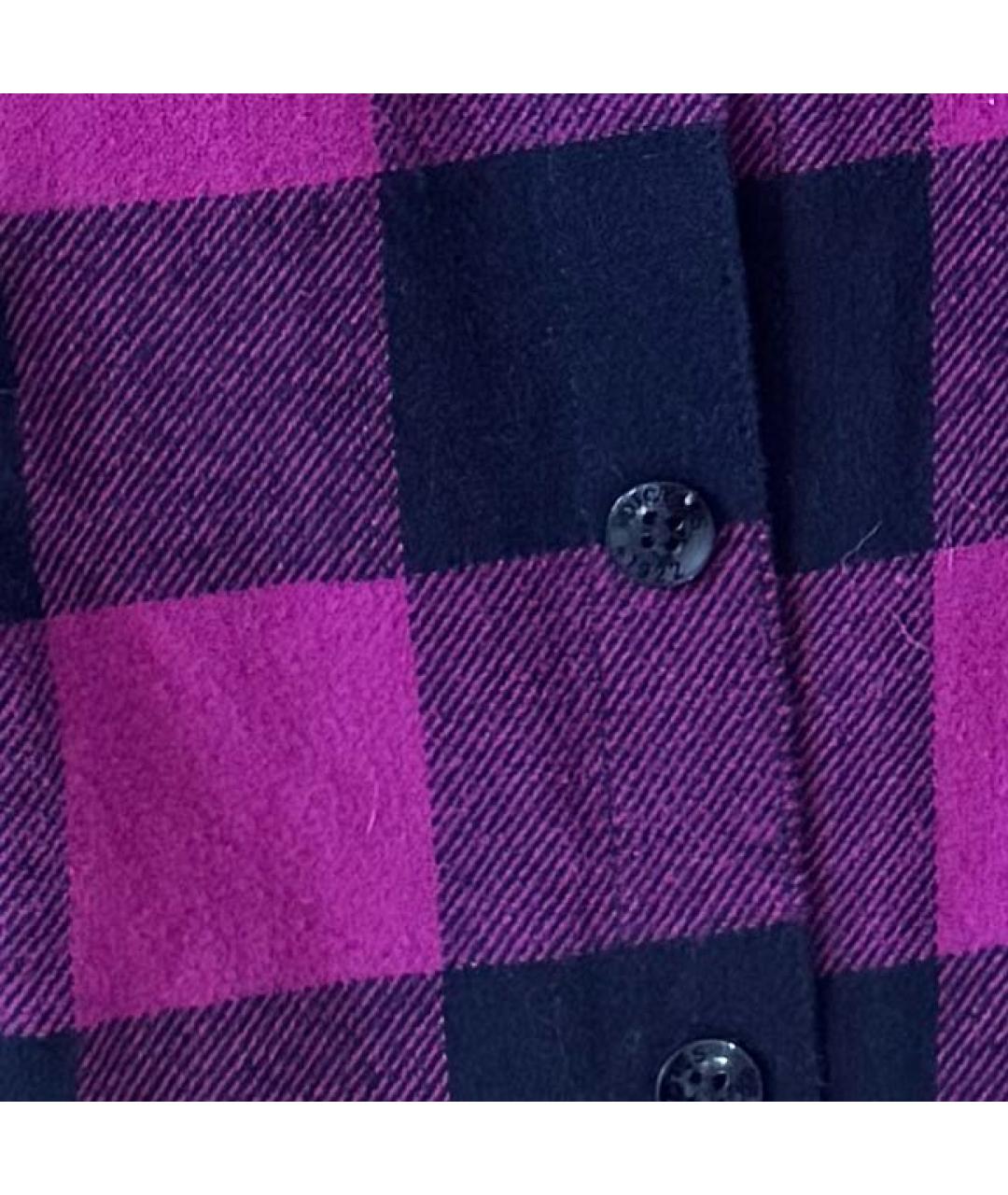 VANS Фиолетовая хлопковая кэжуал рубашка, фото 4