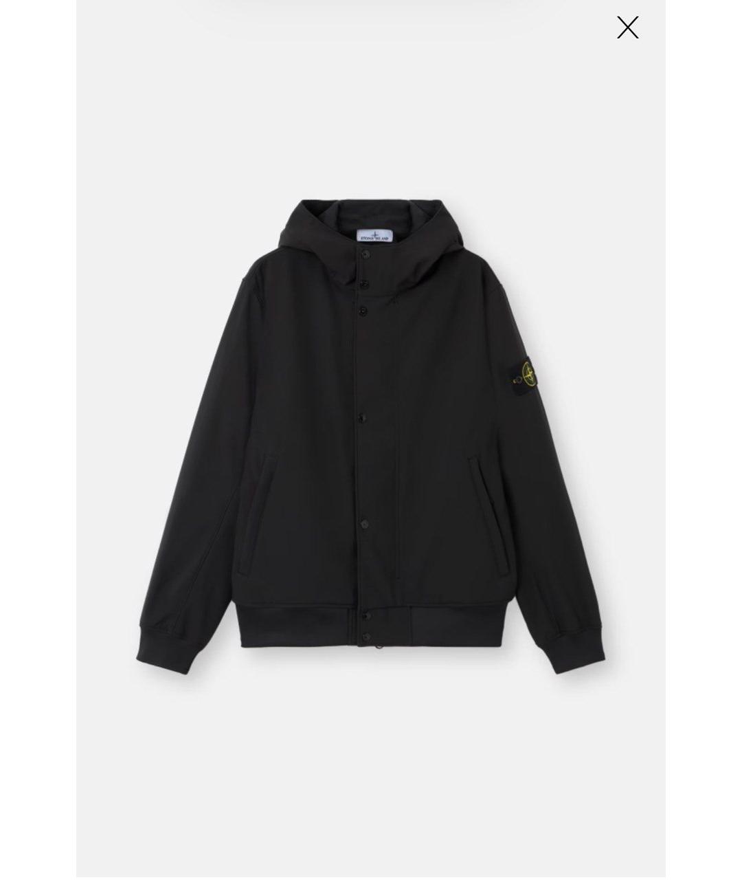 STONE ISLAND Черная куртка, фото 10