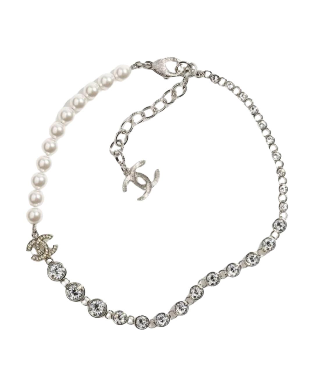 CHANEL Белая жемчужная подвеска, фото 1