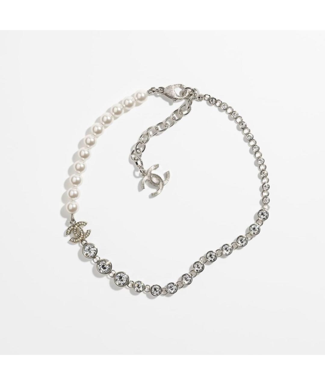 CHANEL Белая жемчужная подвеска, фото 3