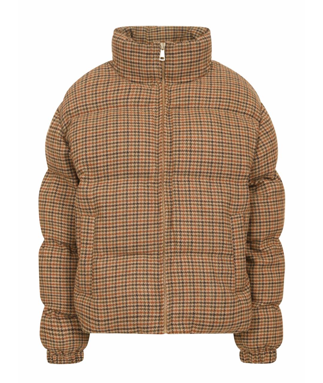 MC2 SAINT BARTH Коричневый полиэстеровый пуховик, фото 1