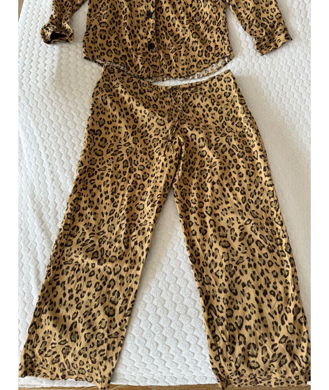 RALPH LAUREN Горчичная хлопковая пижама, фото 6