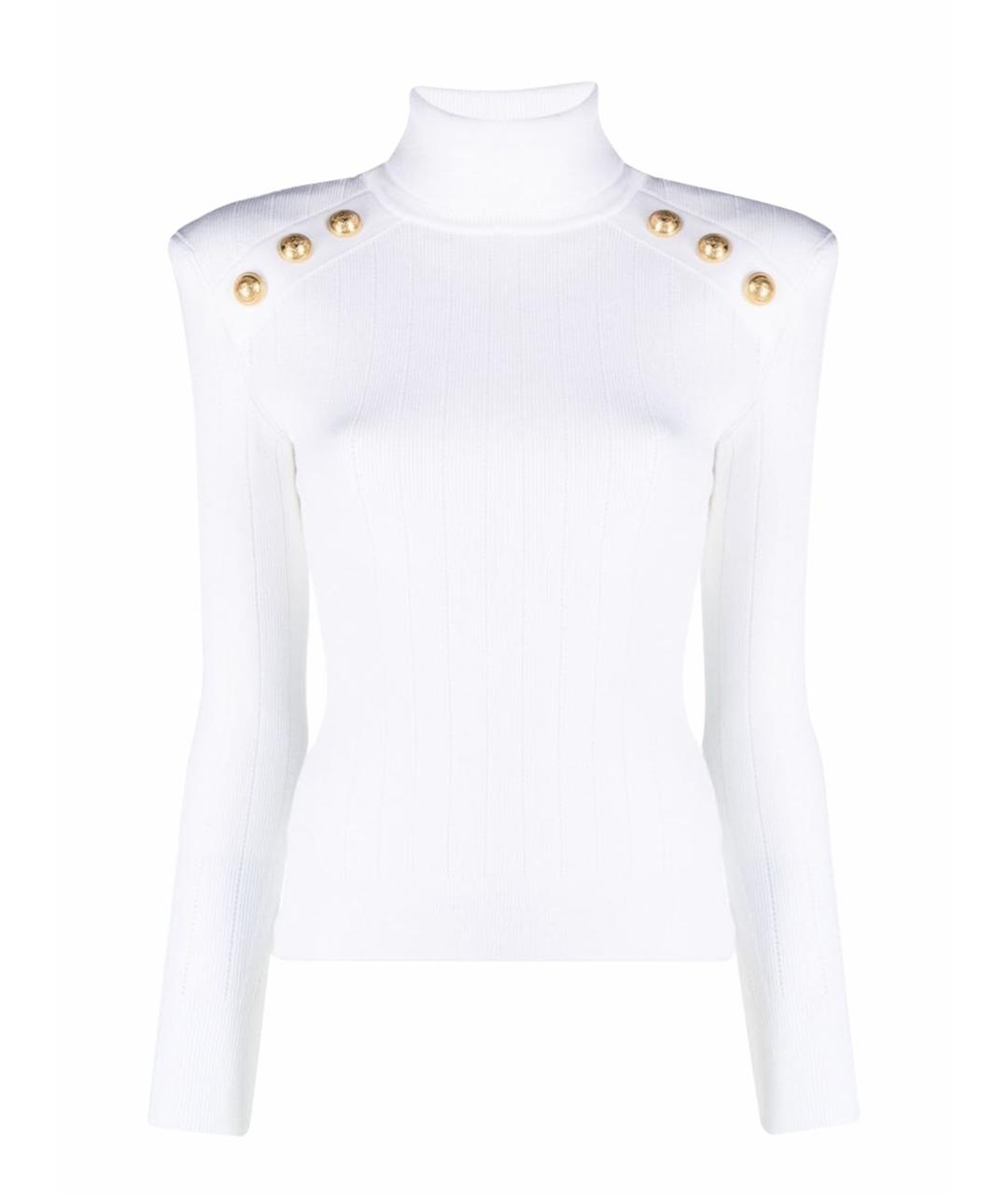 BALMAIN Белый джемпер / свитер, фото 1