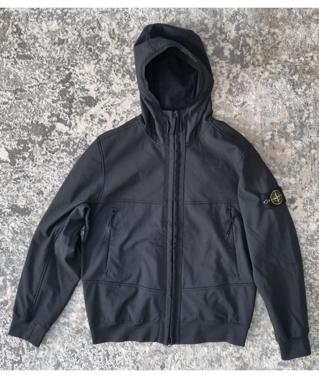 STONE ISLAND Черная куртка, фото 10