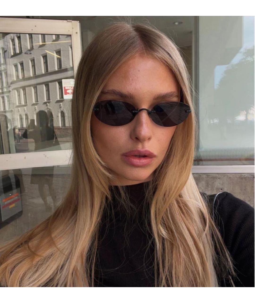 Vehla Черные металлические солнцезащитные очки, фото 7