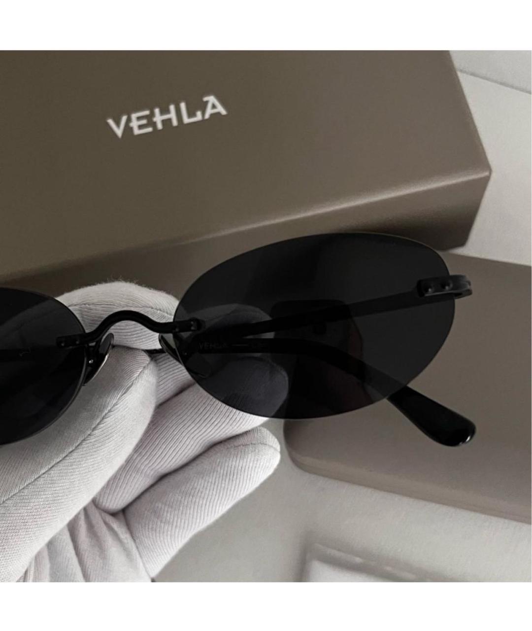 Vehla Черные металлические солнцезащитные очки, фото 6