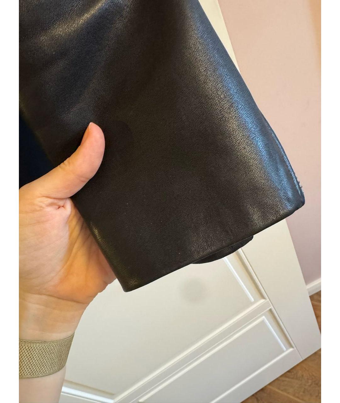 THE KOOPLES Черная кожаная куртка, фото 6