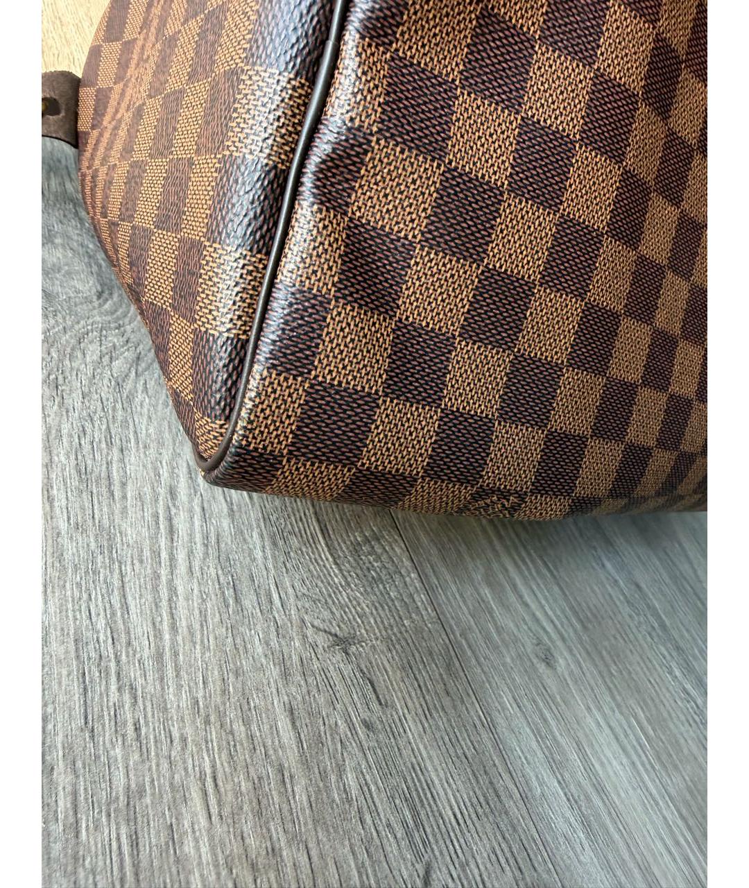 LOUIS VUITTON Коричневая сумка тоут, фото 6