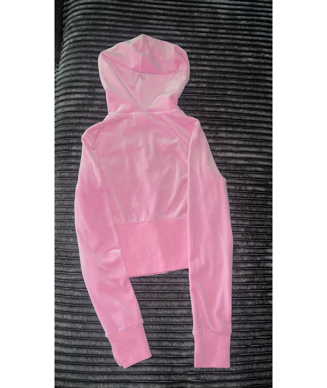 JUICY COUTURE Розовый велюровый спортивные костюмы, фото 6