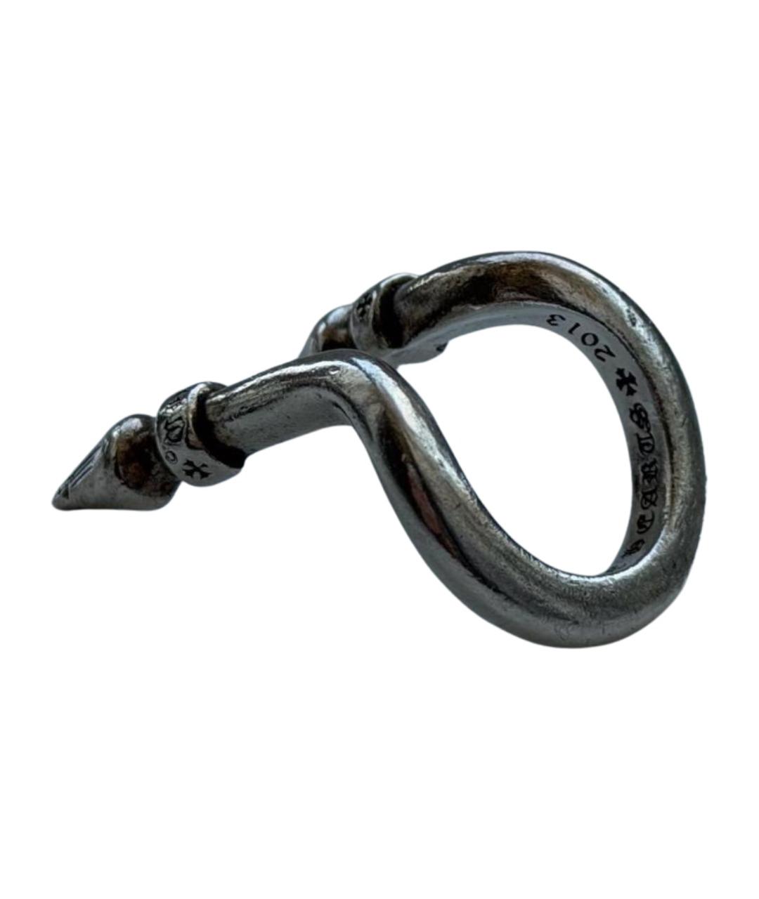CHROME HEARTS Серебряное серебряное кольцо, фото 1