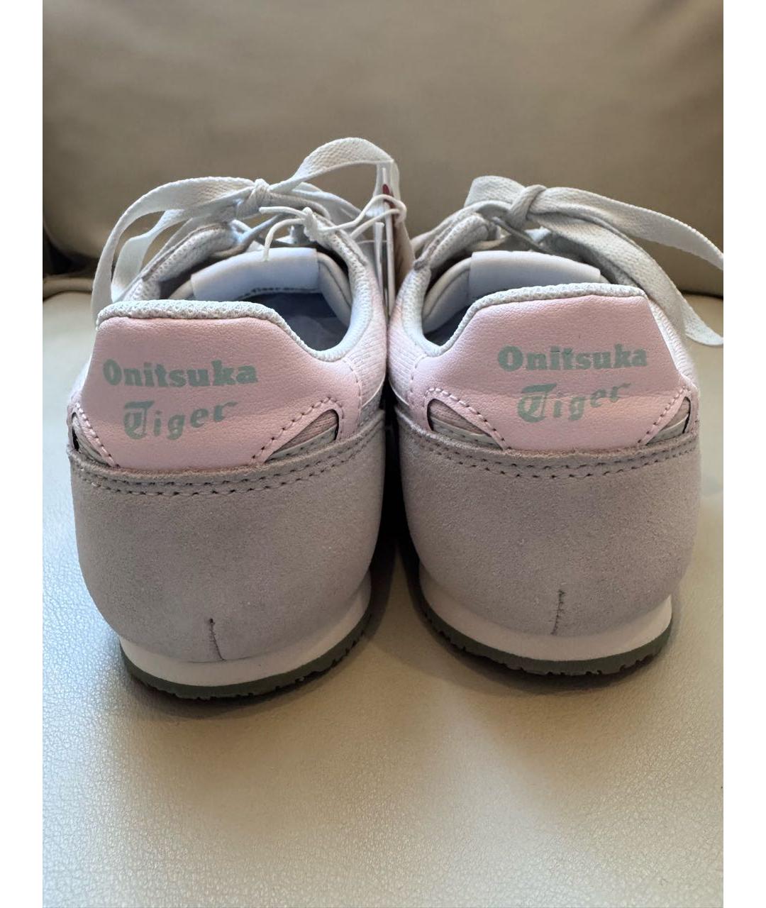 ONITSUKA TIGER Розовые текстильные кеды, фото 4