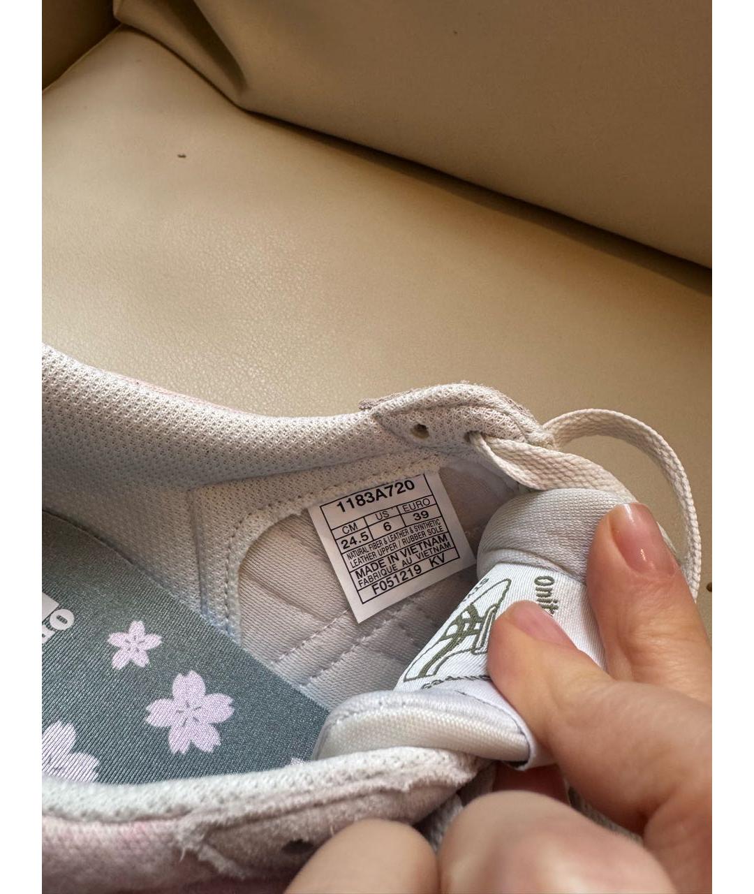 ONITSUKA TIGER Розовые текстильные кеды, фото 6