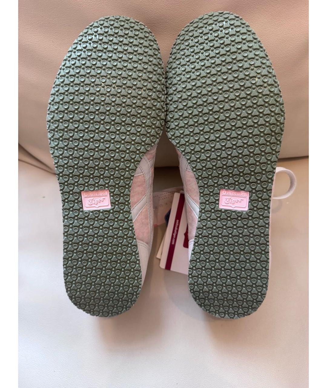 ONITSUKA TIGER Розовые текстильные кеды, фото 5