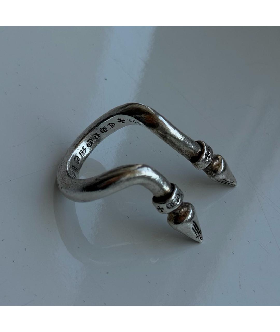CHROME HEARTS Серебряное серебряное кольцо, фото 4