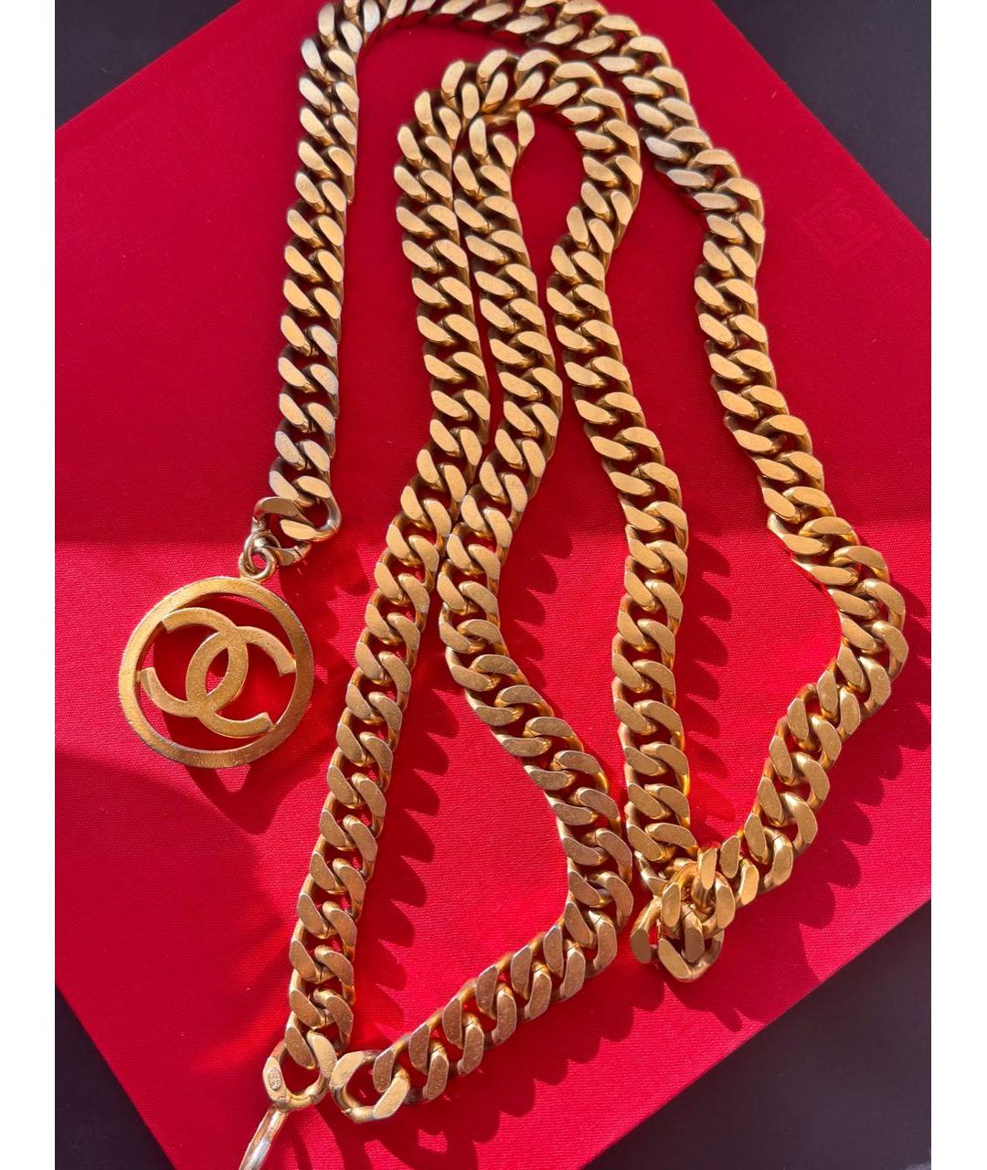 CHANEL Золотой ремень, фото 2