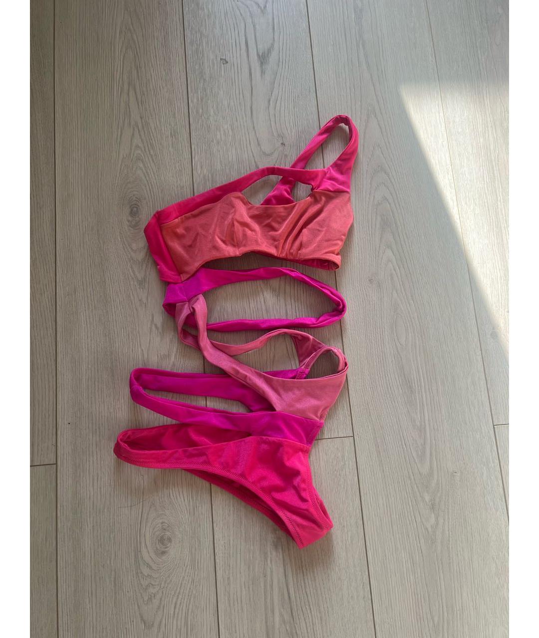 AGENT PROVOCATEUR Розовый полиамидовый купальник, фото 2