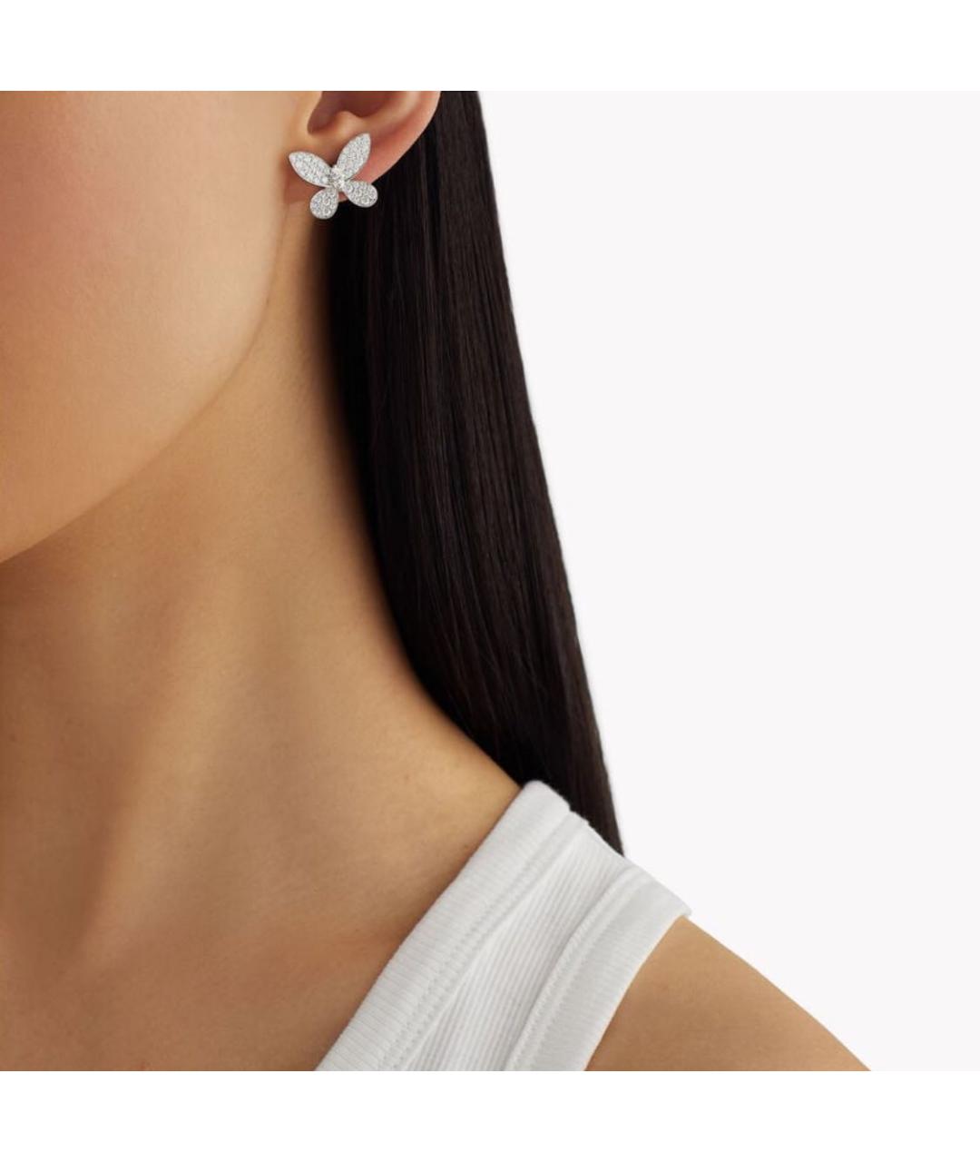 GRAFF Серебряные серьги из белого золота, фото 2