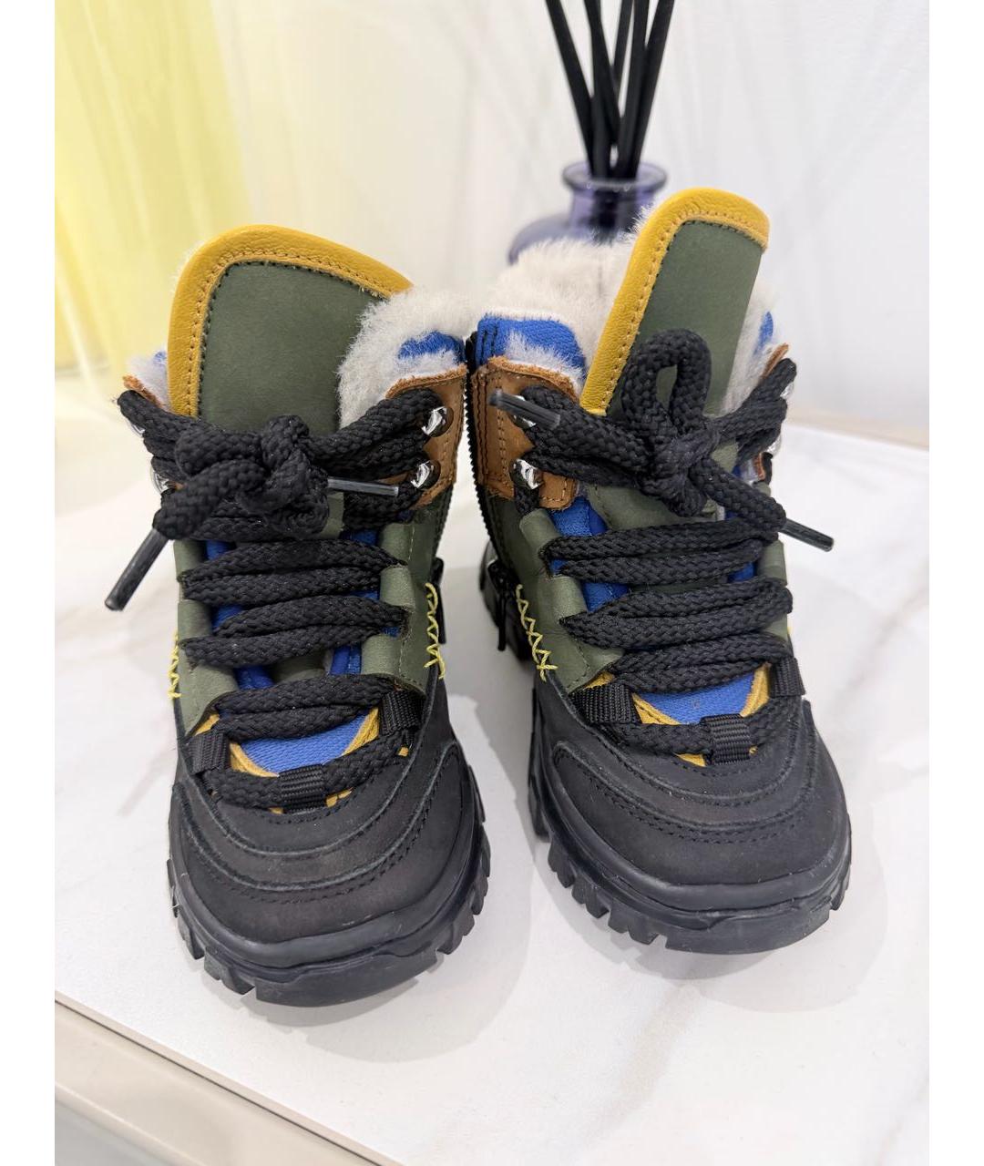 DSQUARED2 Мульти кожаные ботинки, фото 2