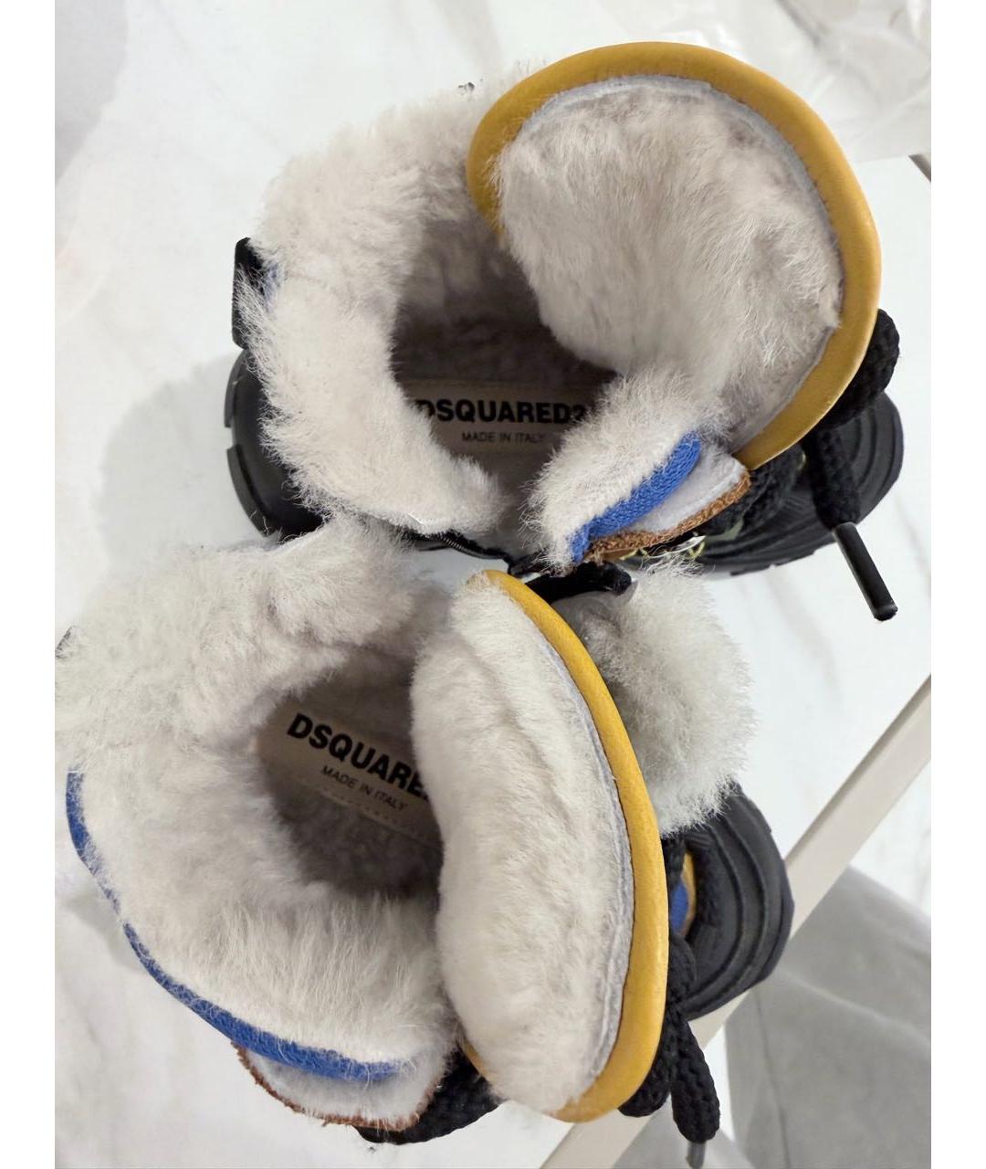 DSQUARED2 Мульти кожаные ботинки, фото 3