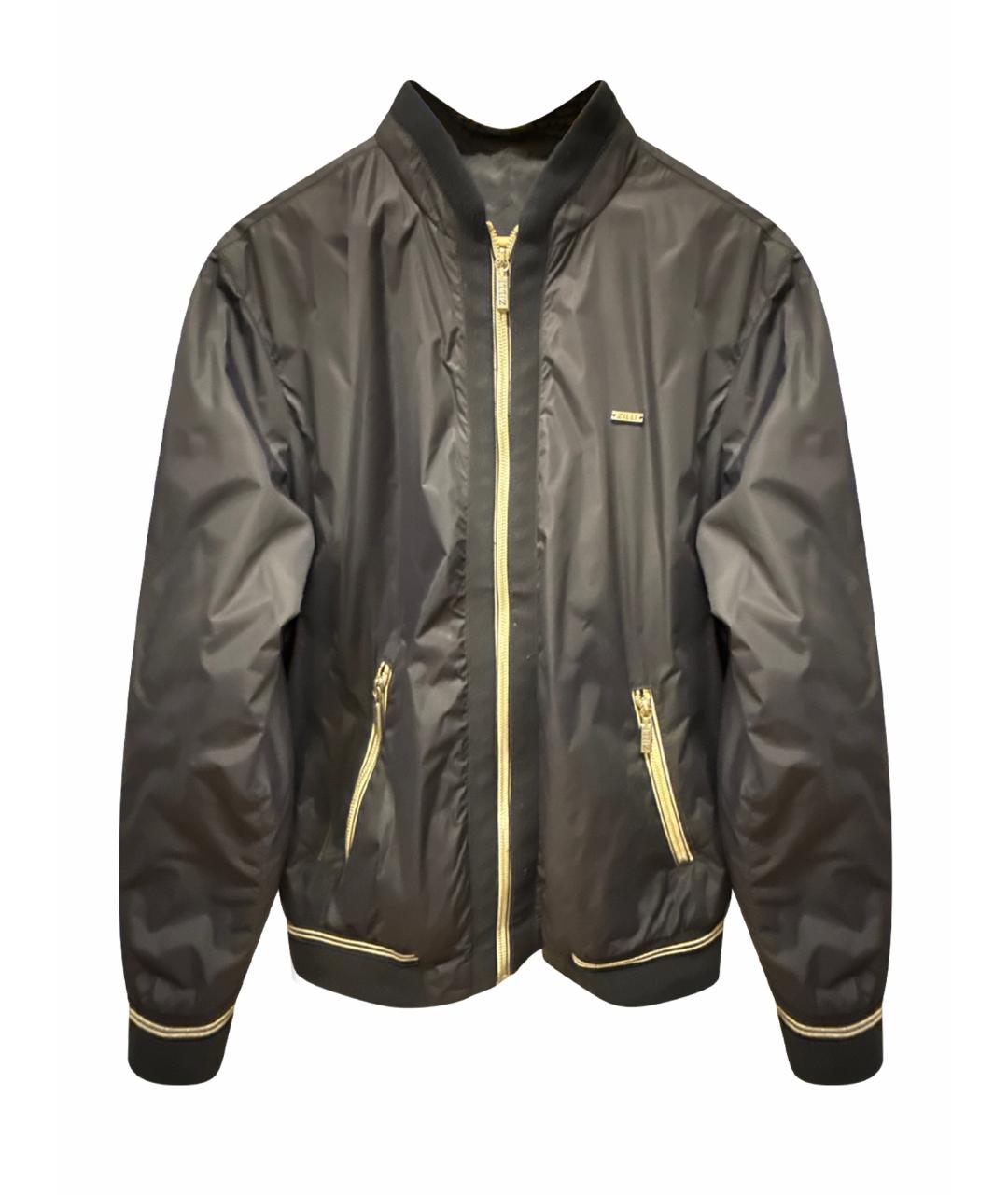 ZILLI Черная полиэстеровая куртка, фото 1