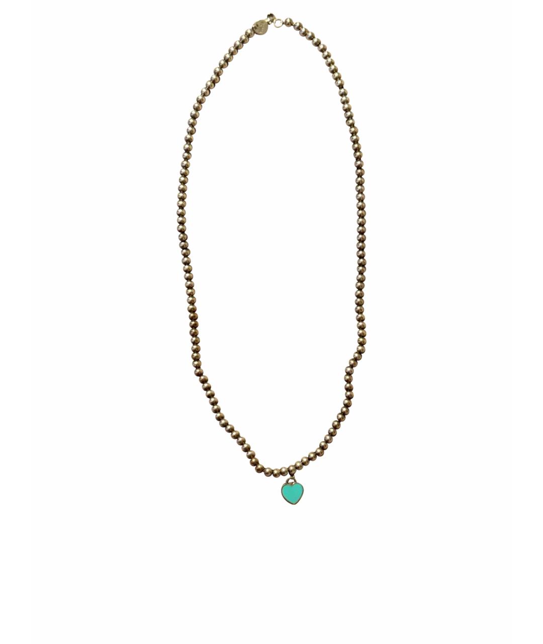 TIFFANY&CO Серебряное серебряное колье, фото 1