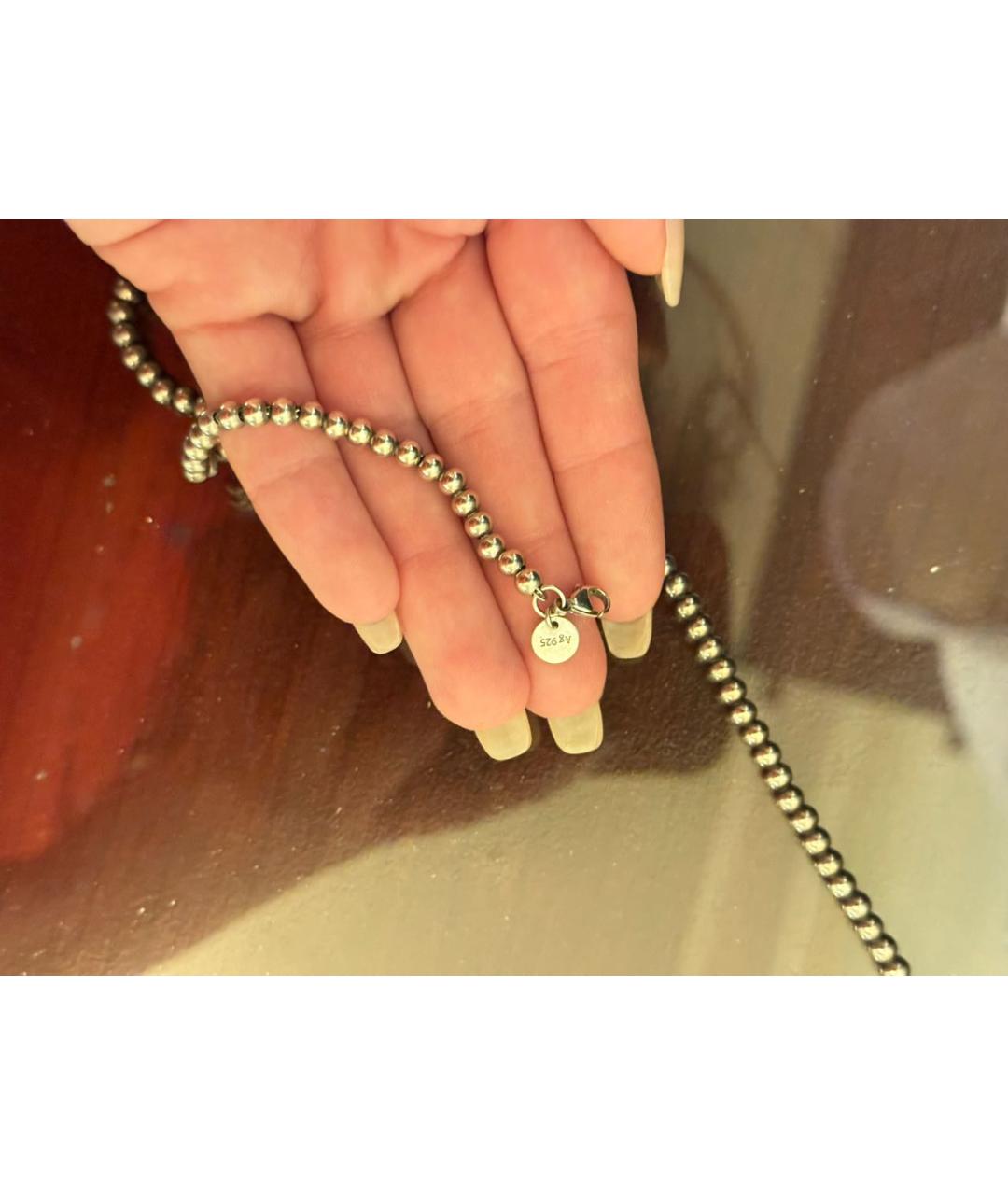 TIFFANY&CO Серебряное серебряное колье, фото 3