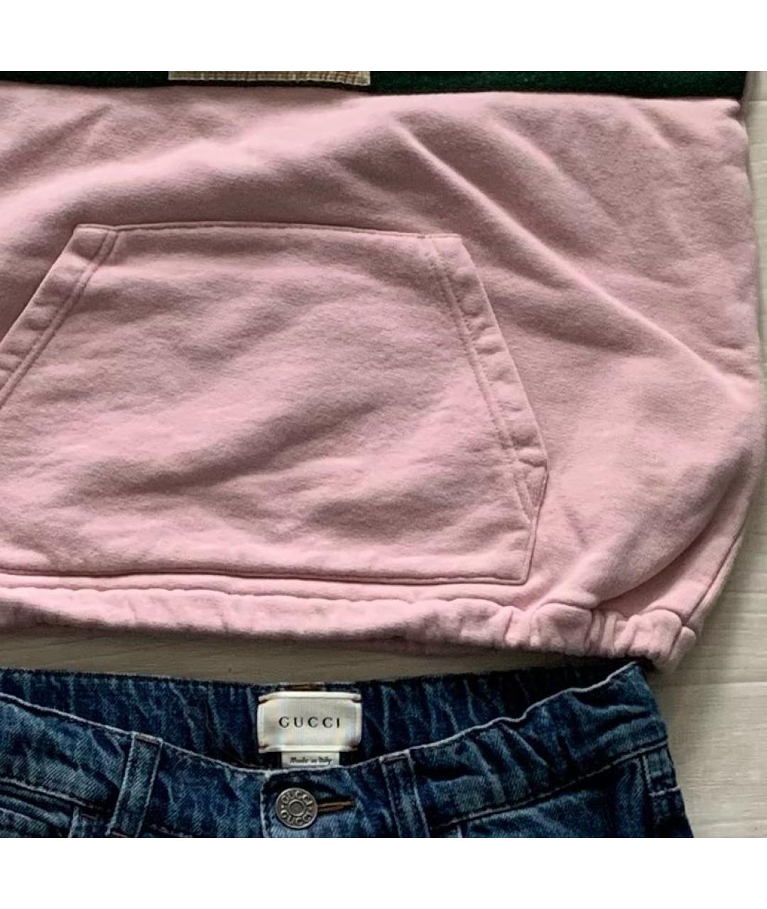 GUCCI Розовый хлопковый комплект, фото 4