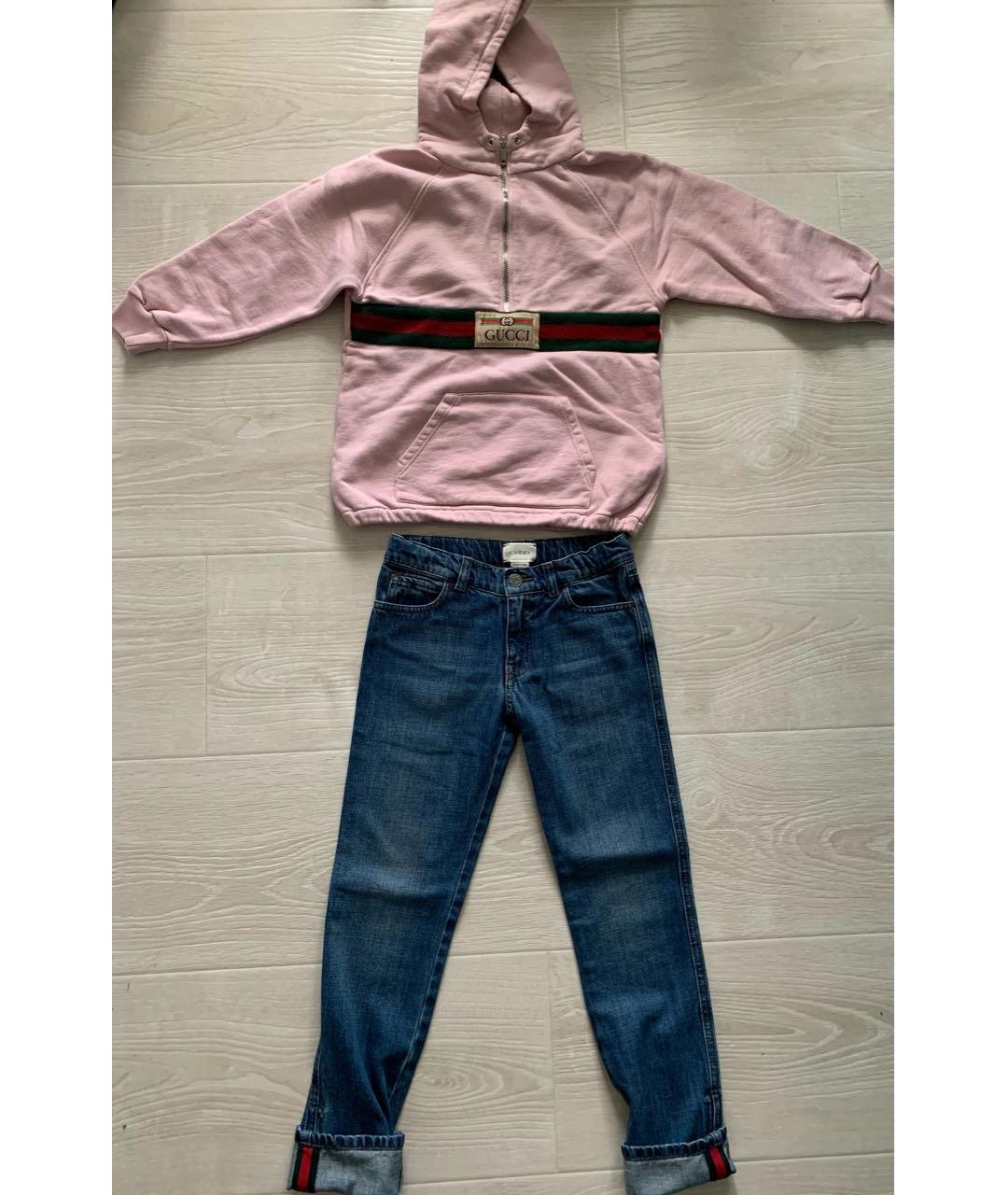 GUCCI Розовый хлопковый комплект, фото 6