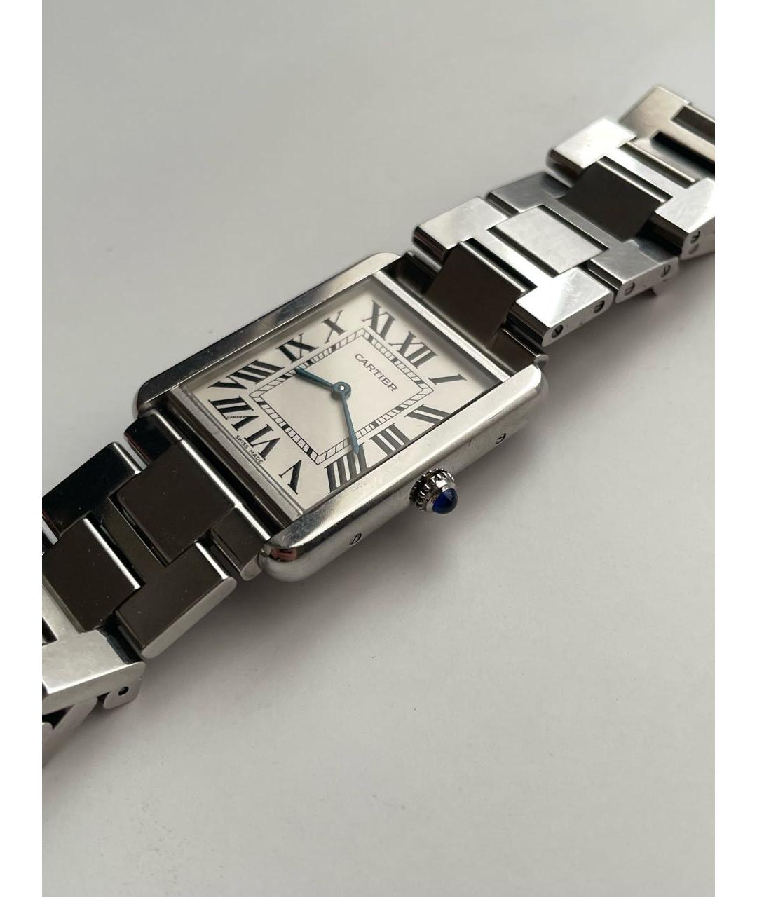 CARTIER Серебряные серебряные часы, фото 2