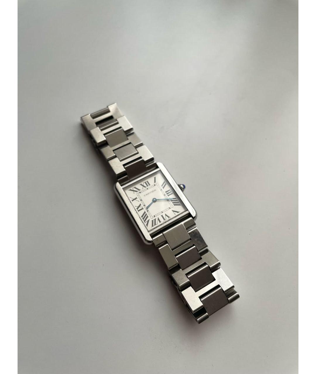 CARTIER Серебряные серебряные часы, фото 9