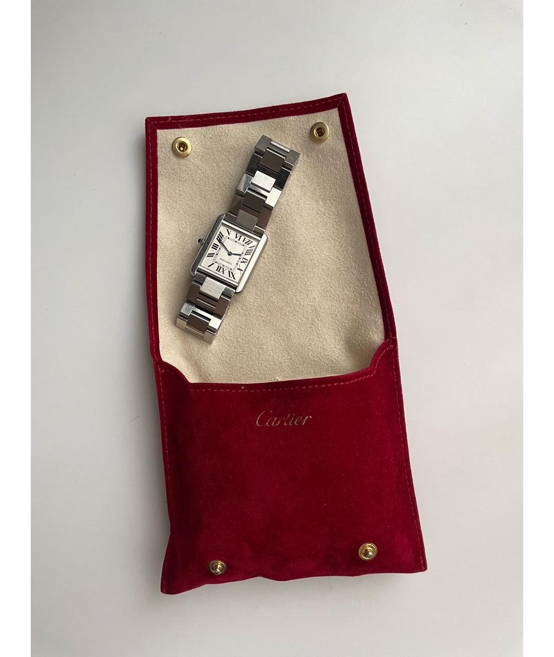CARTIER Серебряные серебряные часы, фото 7