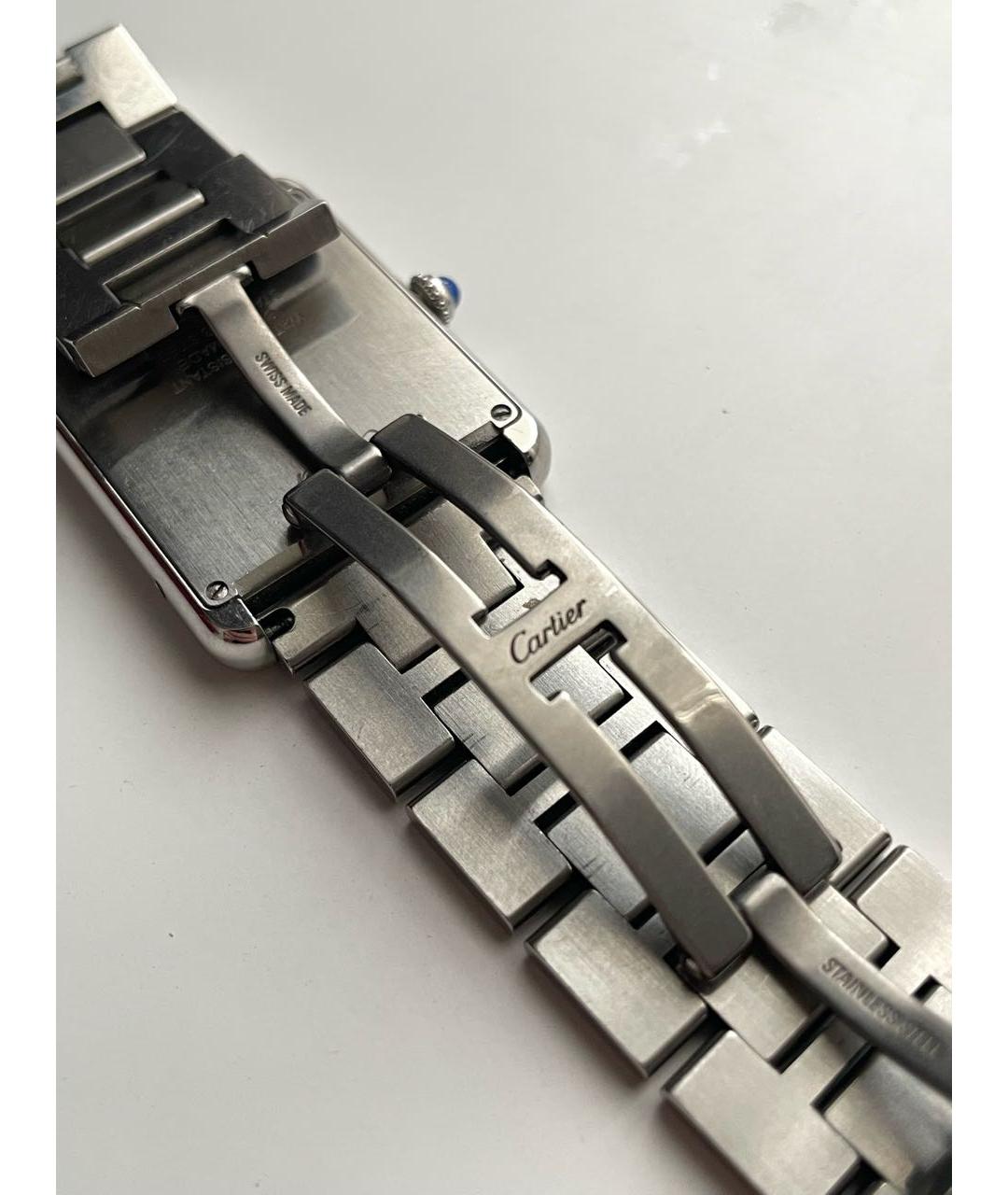 CARTIER Серебряные серебряные часы, фото 3