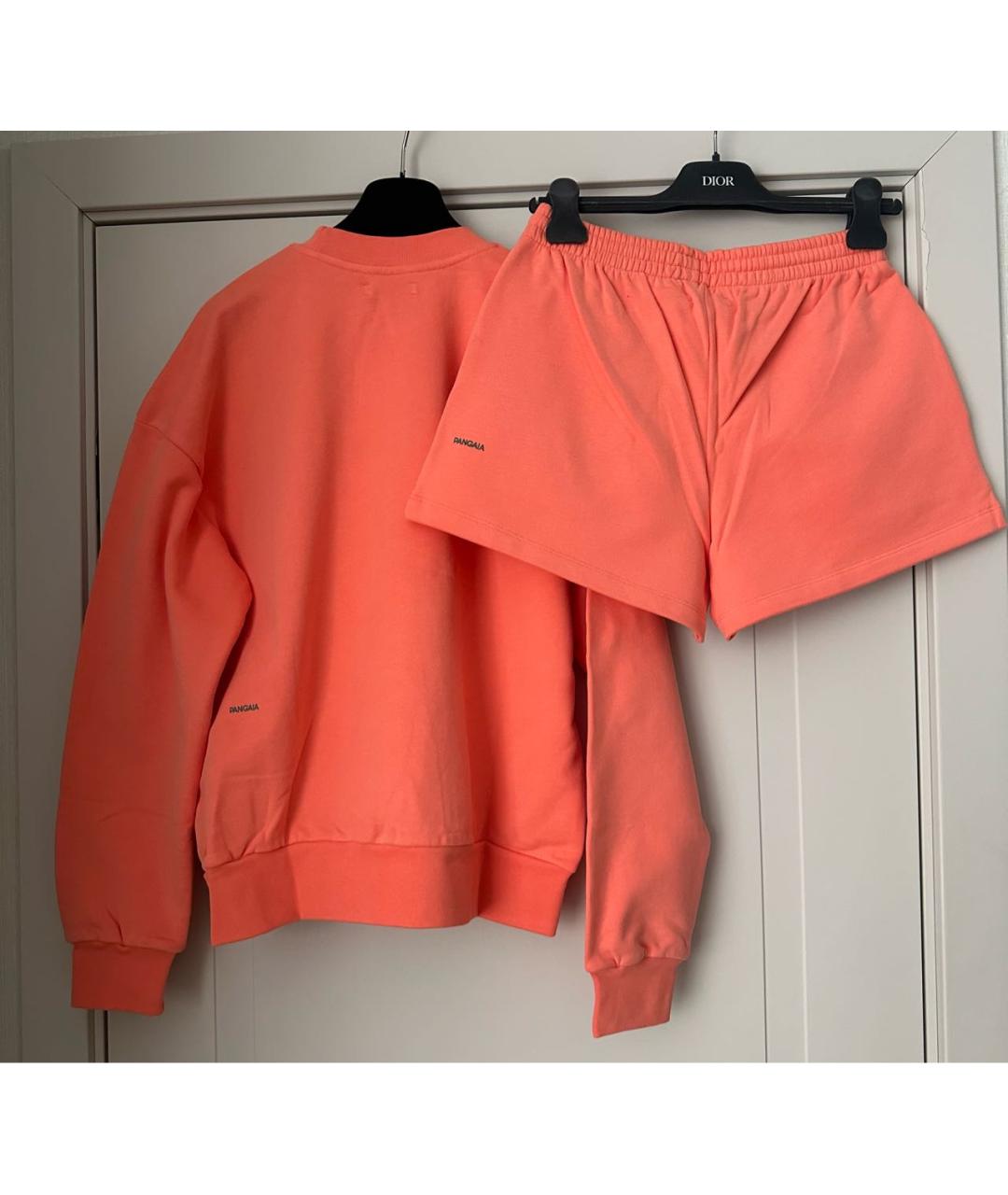 THE PANGAIA Оранжевый хлопковый костюм с брюками, фото 6