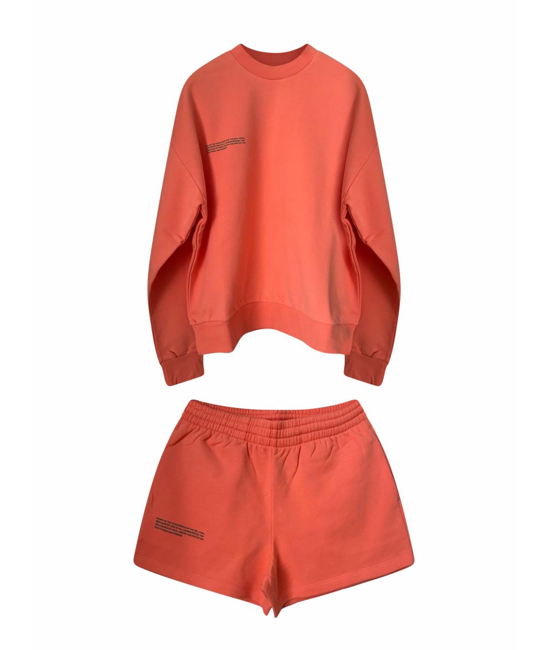 THE PANGAIA Оранжевый хлопковый костюм с брюками, фото 1