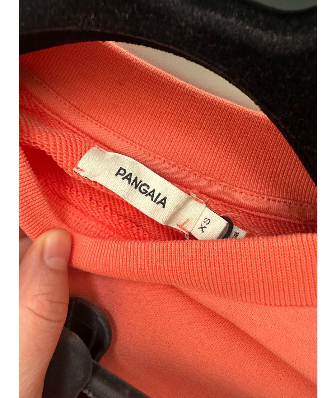 THE PANGAIA Оранжевый хлопковый костюм с брюками, фото 3