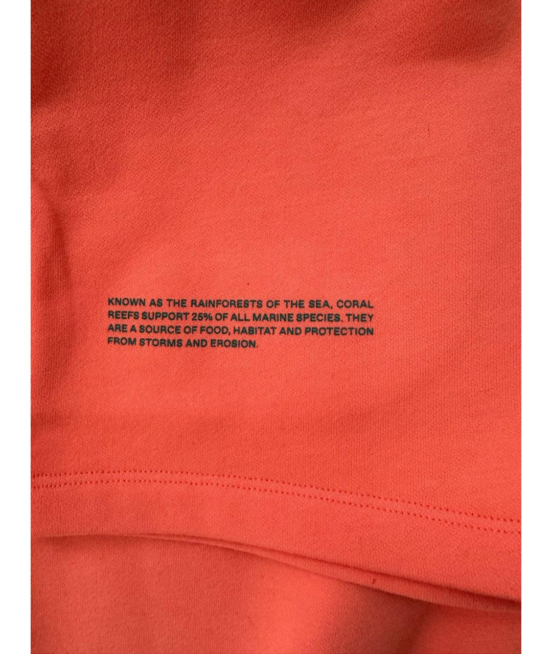 THE PANGAIA Оранжевый хлопковый костюм с брюками, фото 4