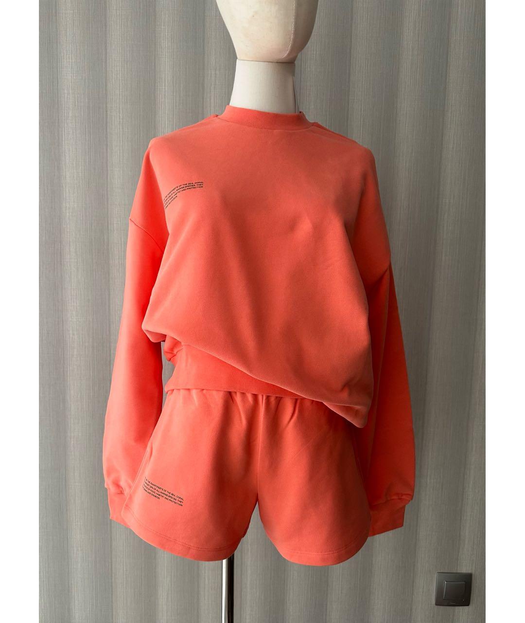 THE PANGAIA Оранжевый хлопковый костюм с брюками, фото 8
