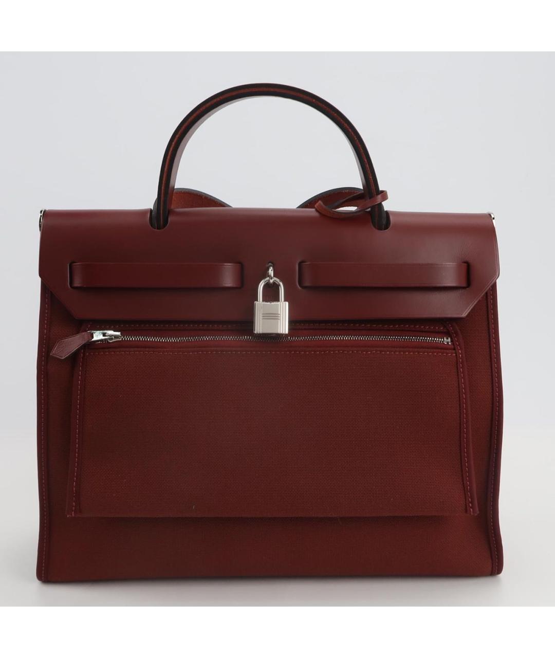 HERMES Бордовая сумка через плечо, фото 3
