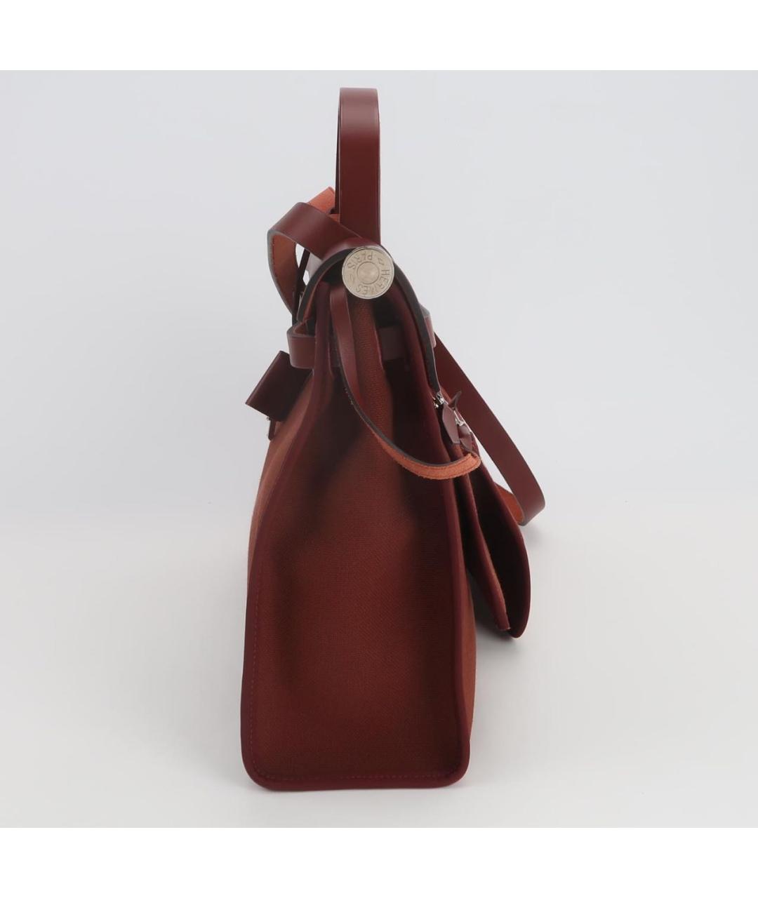 HERMES Бордовая сумка через плечо, фото 2