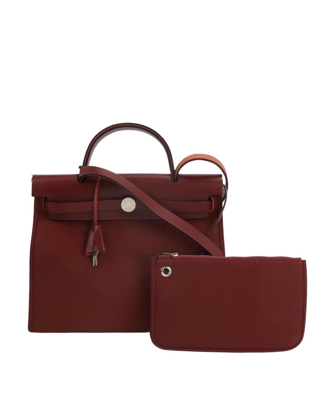 HERMES Бордовая сумка через плечо, фото 1