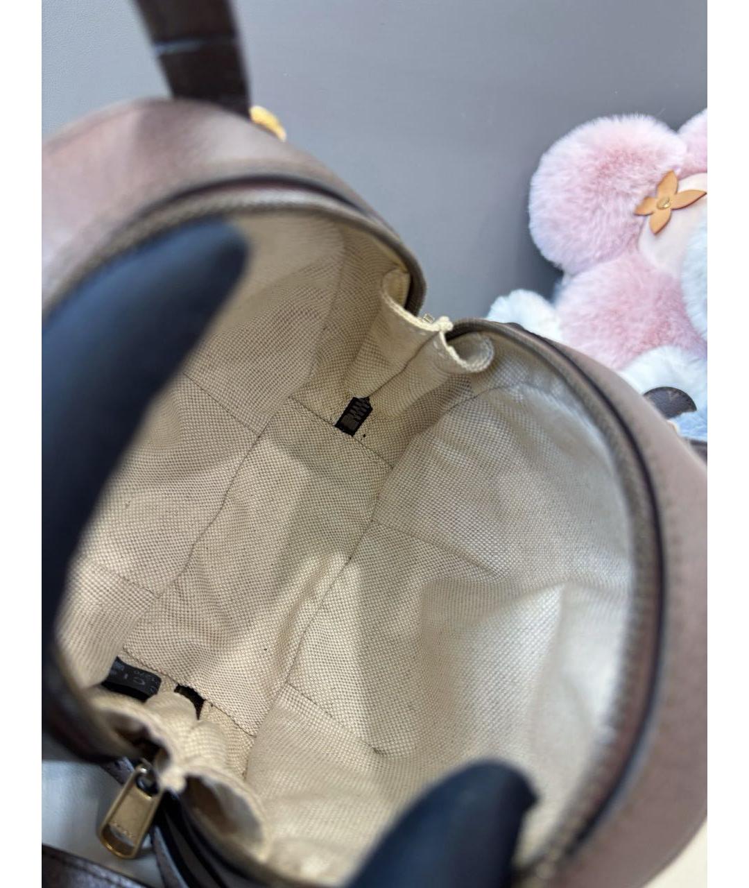 GUCCI Коричневая сумка с короткими ручками, фото 7