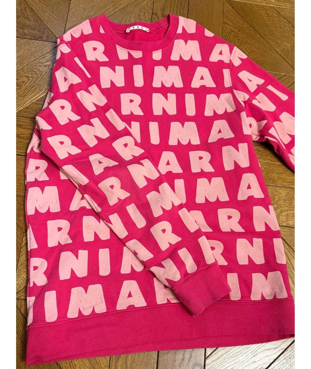 MARNI Розовый хлопковый детская футболка / топ, фото 4