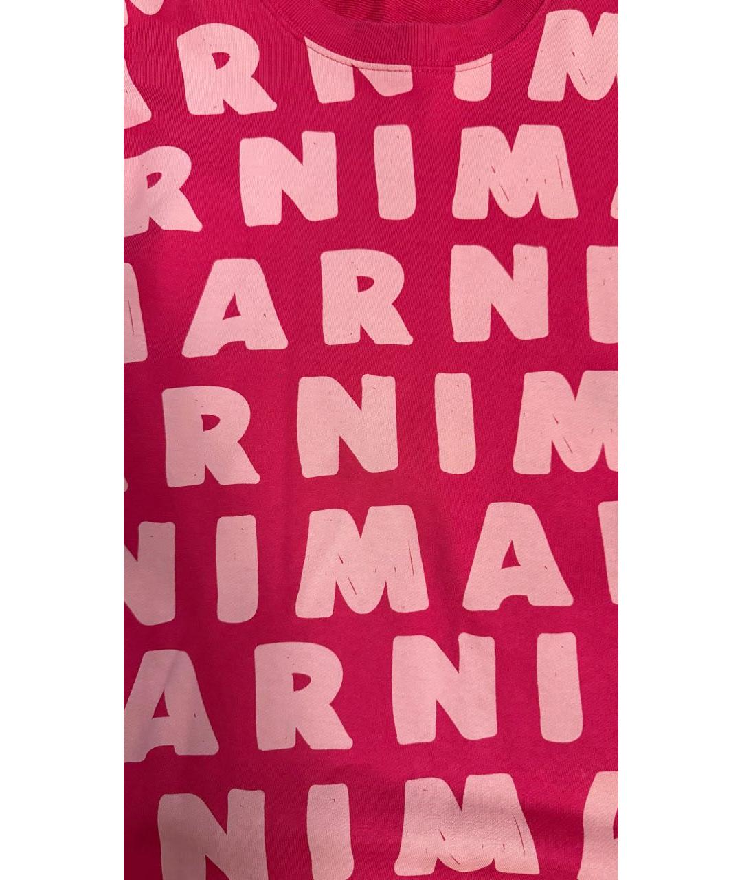 MARNI Розовый хлопковый детская футболка / топ, фото 2
