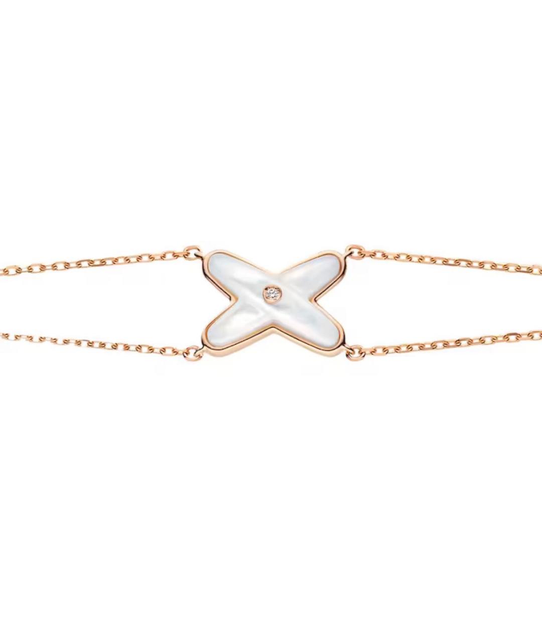 CHAUMET Белый браслет из розового золота, фото 1
