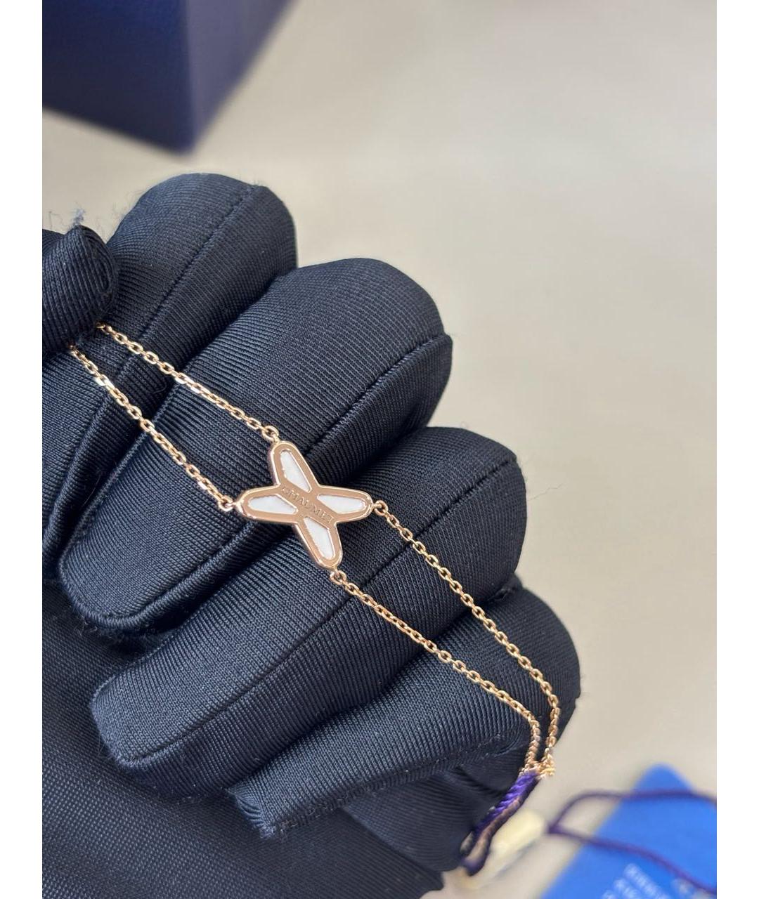 CHAUMET Белый браслет из розового золота, фото 6