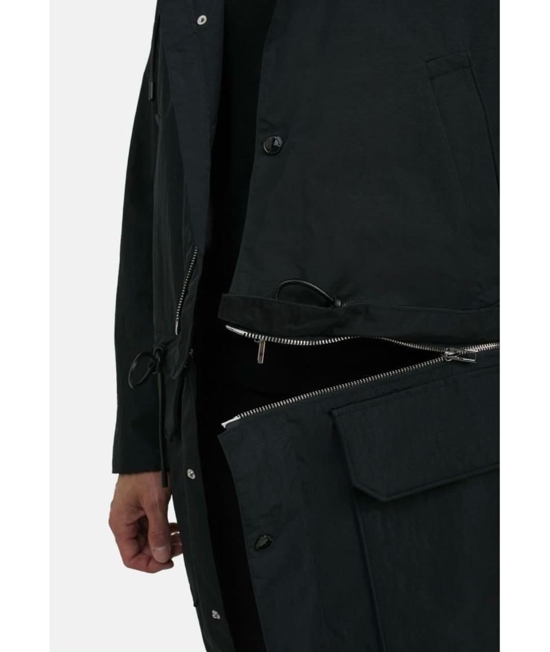 EMPORIO ARMANI Темно-синяя полиамидовая парка, фото 5