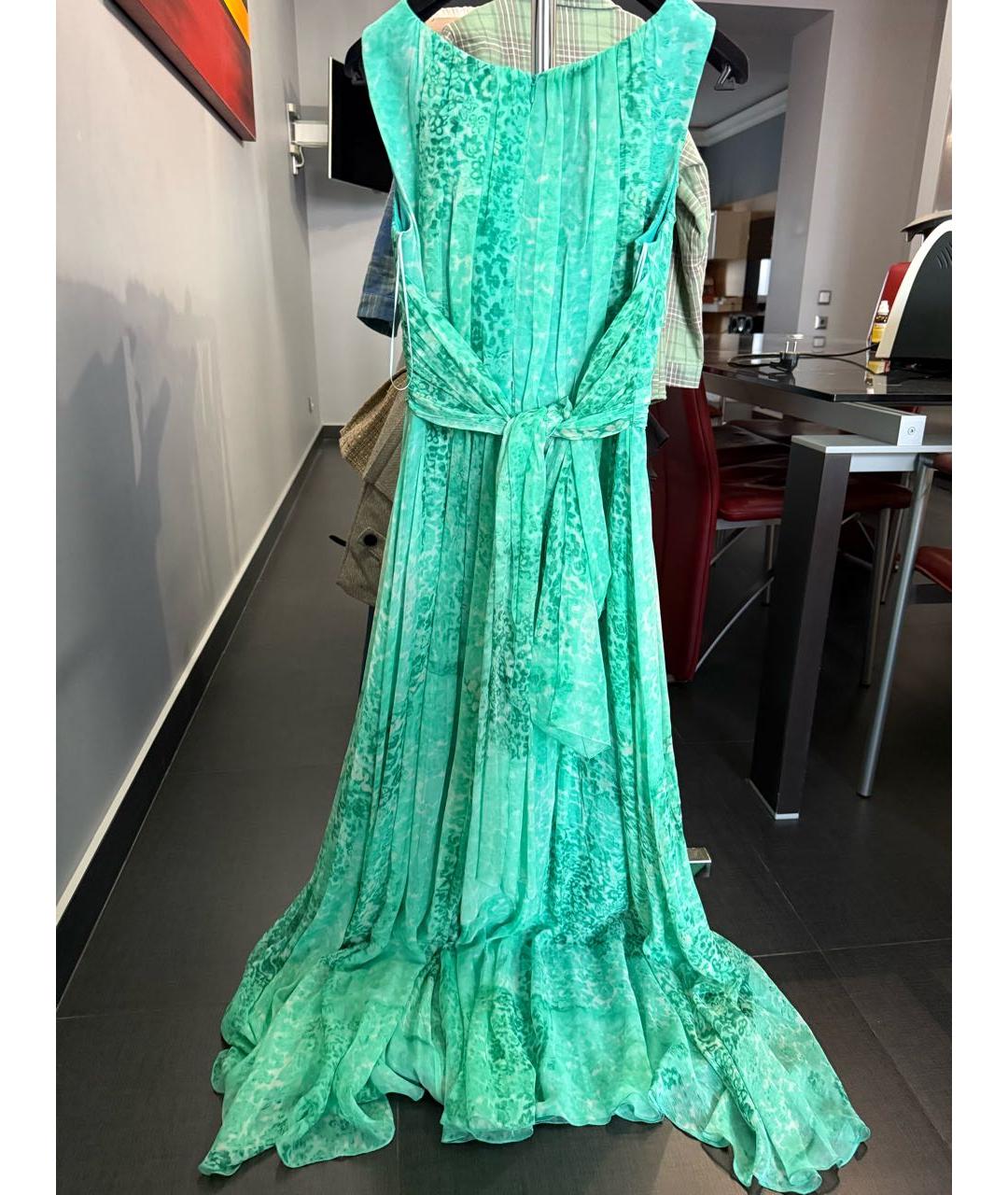 MAX MARA Бирюзовый сарафан, фото 2