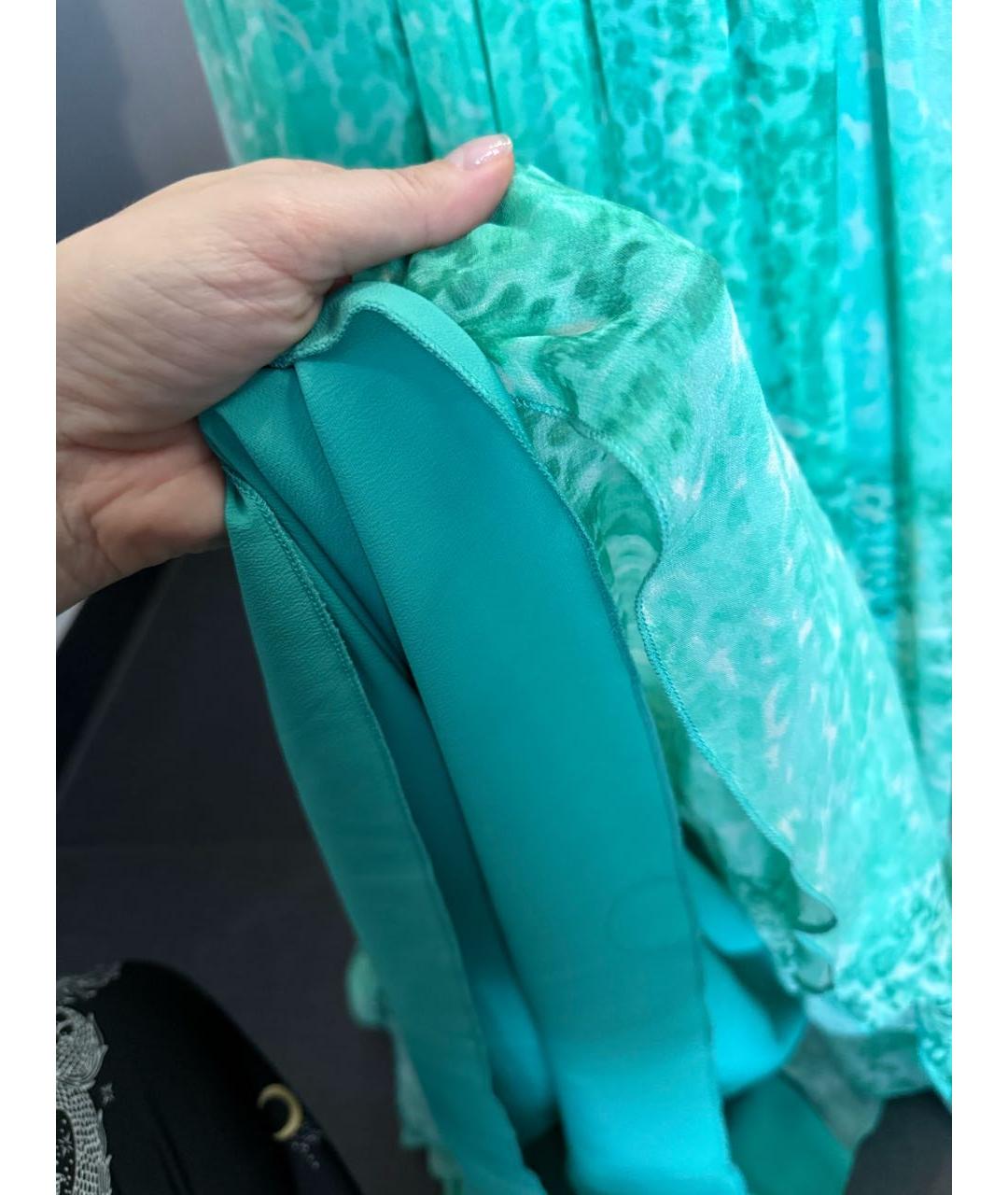 MAX MARA Бирюзовый сарафан, фото 4