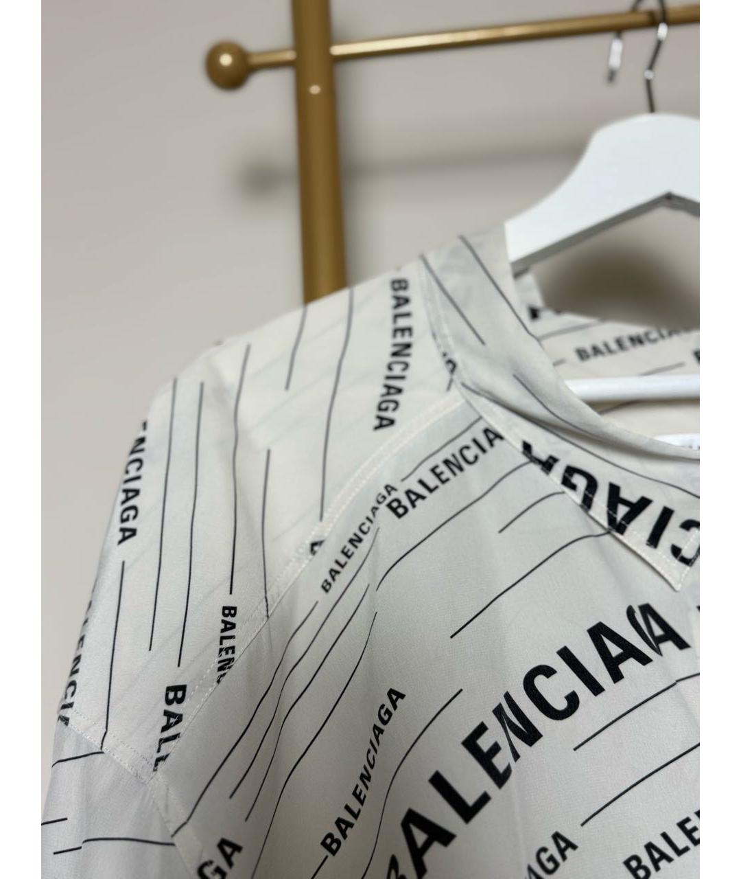 BALENCIAGA Шелковая рубашка, фото 5